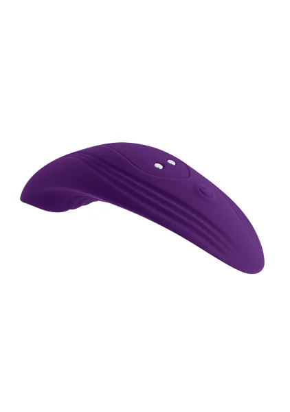 Playboy Our Little Secret Rechargeable Silicone Panty Vibe With Remote - Purple