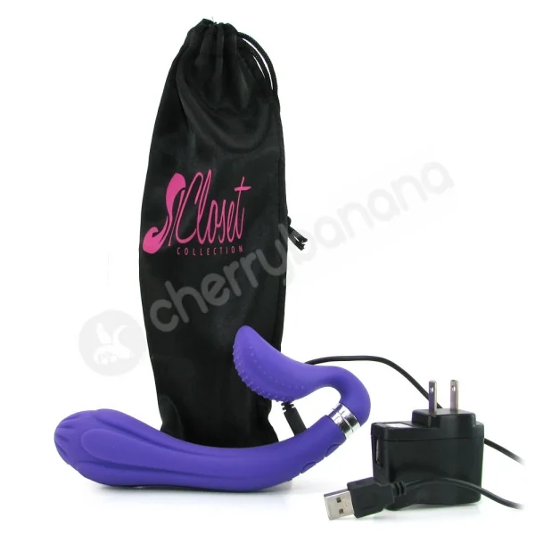 The Lady Jadore 360 Reversible Tulip Purple Vibrator
