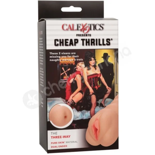 Cheap Thrills The Three-Way Double Ended Vaginal & Anal Stroker