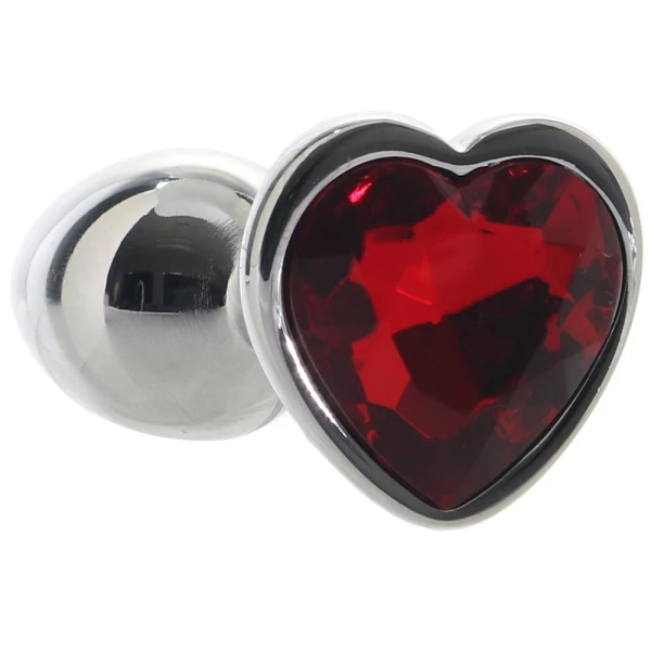 Jewel Small Ruby Heart Plug — image 6 of 6