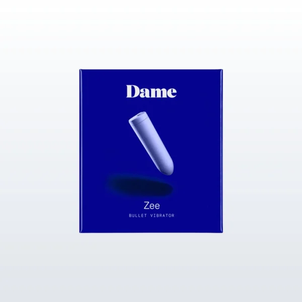 ZEE Rechargeable Bullet Vibrator by Dame - Periwinkle
