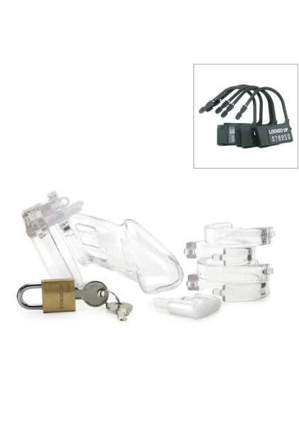 CB-6000 3 1/4" Cock Cage & Lock Set