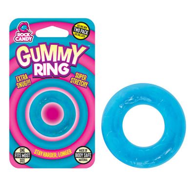 Gummy Blue Cock Ring