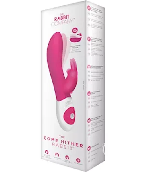 The Come Hither Rabbit - Hot Pink - 8 Inch — image 4 of 4