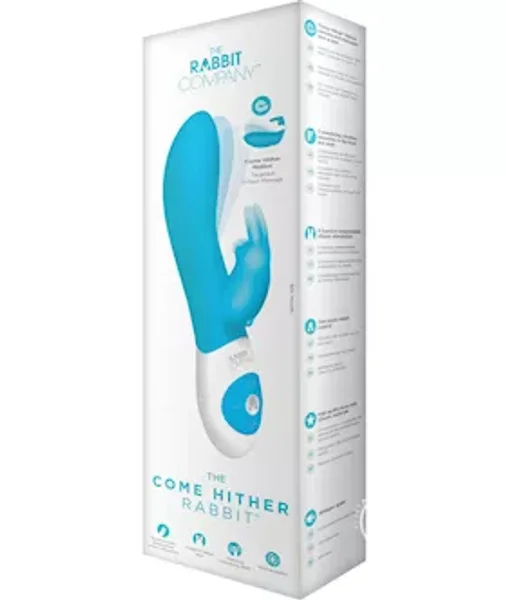 The Come Hither Rabbit - Aqua - 8 Inch — image 4 of 4