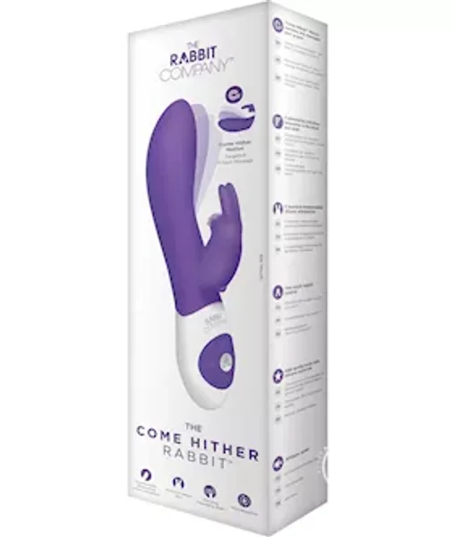 The Come Hither Rabbit - Purple - 8 Inch — image 4 of 4