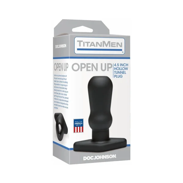 Titanmen The Open Up Black Butt Plug — image 6 of 13