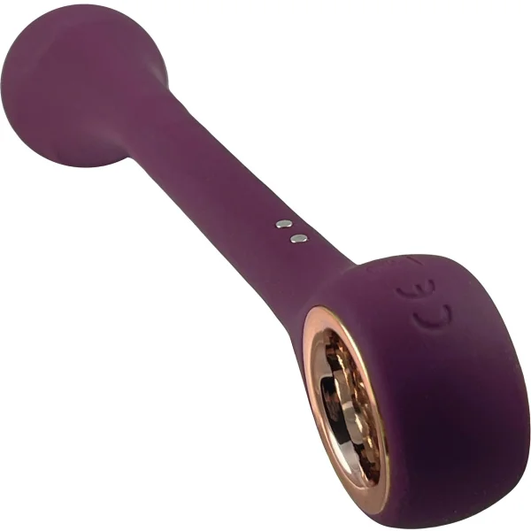 SheVibe Essentials G Bendable Silicone Rechargeable G-Spot Vibrator - Purple