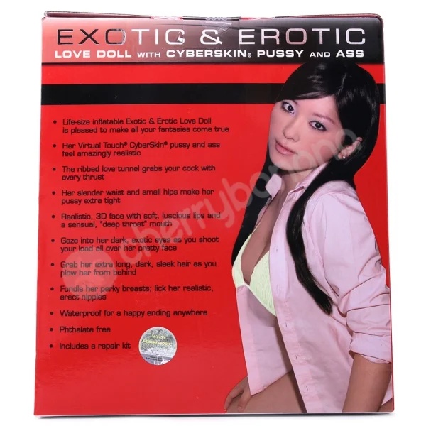 Exotic & Erotic Inflatable Cyberskin Love Doll