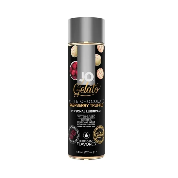 JO Gelato White Chocolate Raspberry Truffle Water Based Personal Lubricant 1 fl oz