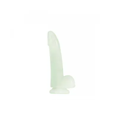 Firefly Smooth Glowing Dong 5 inches Clear