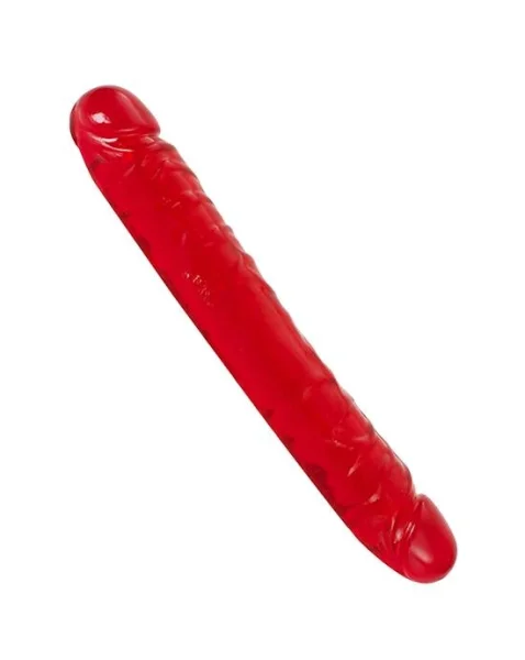 Vivid Essentials 12 Inch Double Dong - Red — image 2 of 7