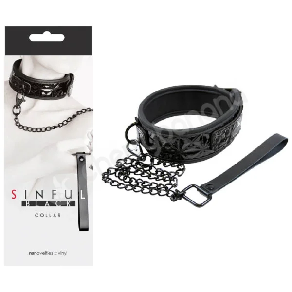 Sinful Black Collar