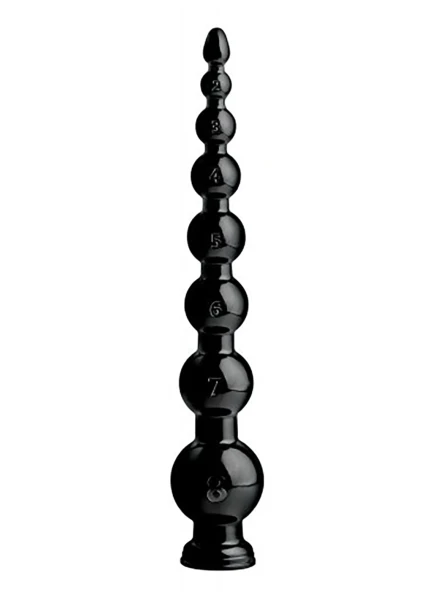 Hosed 19 Inch Graduated Bead Anal Snake — image 5 of 6