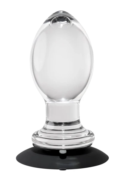 Gender X Crystal Ball Clear Anal Plug