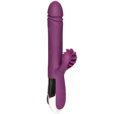 Bondara Tongue Twister 10 Function Thrusting Dildo 10 Inch