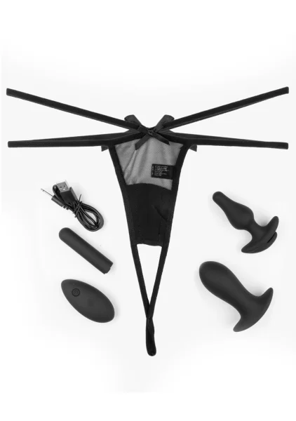 Hookup Triple Teaser Bullet and Plug with Panty