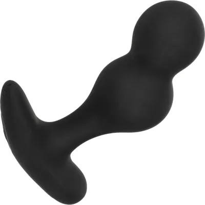 COLT Dual Power Probe Rechargeable Waterproof Silicone Anal Vibrator Black