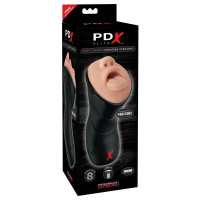 Deep Throat Vibrating Stroker