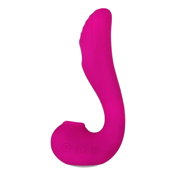 Evolved The Note Pink 16.3 cm USB Rechargeable Vibrator with Flicking Clit Stim