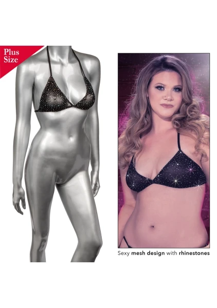 Radiance Plus Size Triangle Bikini Top - Plus Size