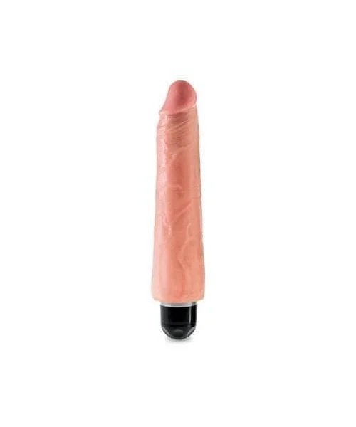 King Cock 9" Vibrating Stiffy Flesh