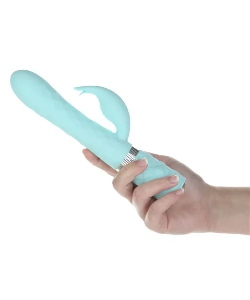 Pillow Talk Lively Dual Stimulator Teal — image 9 of 11