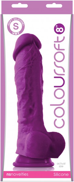 8" Soft Cock + Balls