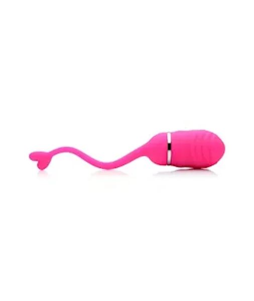 Frisky Luv Pop Rechargeable Remote Control Silicone Egg Vibe - Pink - 6.5 Inches — image 4 of 6