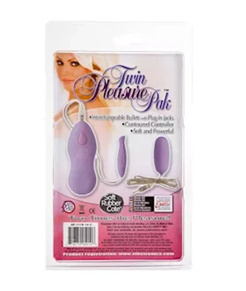 Twin Pleasure Pak Bullets - Purple — image 8 of 8
