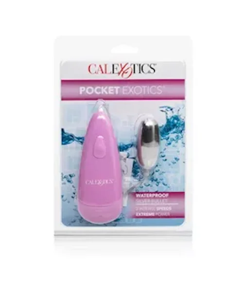 Pocket Exotics Waterproof  Bullet - Silver — image 6 of 6