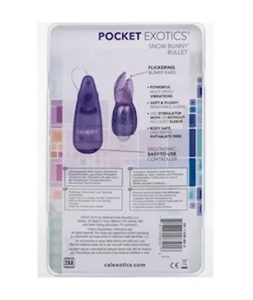 Pocket Exotics Snow Bunny Bullet - Purple — image 19 of 20
