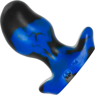 Oxballs Ergo Small Silicone Butt Plug Blue Swirl