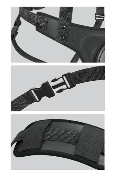 Body Dock Strap On Suspenders & Harness with Strap On Docking Plate