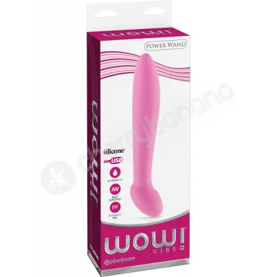 Wow Power Wand Pink Vibrator