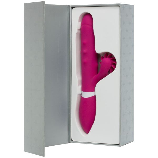 iVibe Select - iRoll Rabbit Vibe with Clit Spinner 