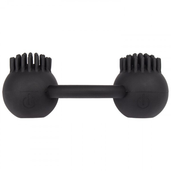 Bondara Balls Deep Black 10 Function Dual Stimulation Cock Ring
