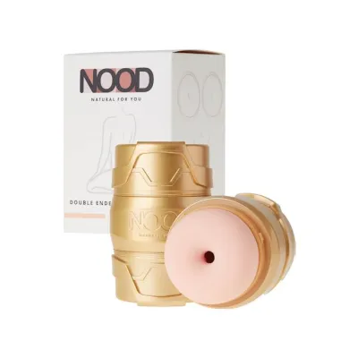 Nood Double Shot Double Ended Masturbator 4 5 Inch