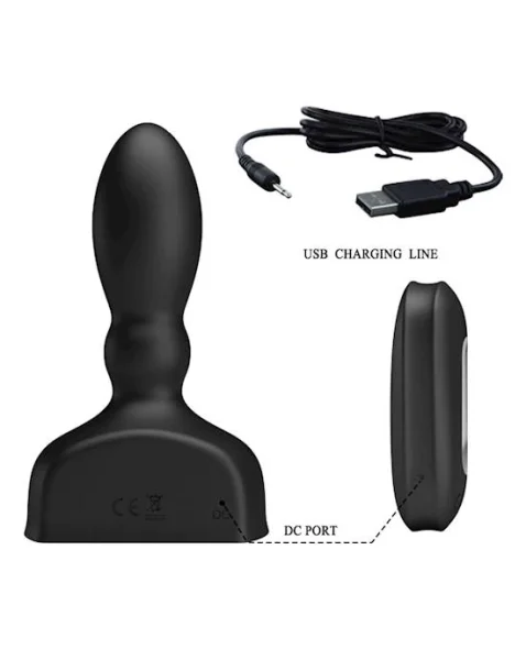Leonardo Inflatable Anal Plug - 4.6 Inch