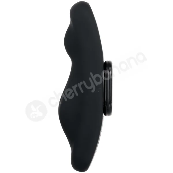 Gender X Our Undie Vibe Black Remote Control Underwear Vibrator With Magnetic Strip