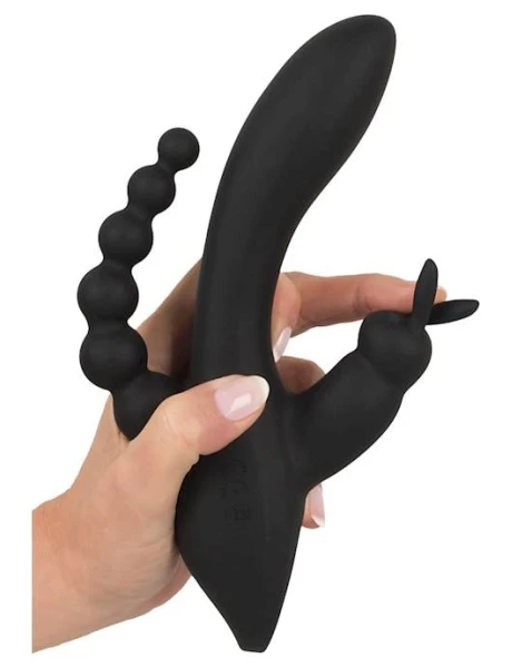 Sweet Smile Triple G-spot Vibrator - 8.1 Inch