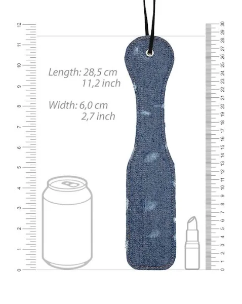 Denim Paddle - Roughened Denim Style  - Blue - One Size