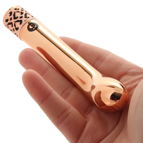 Royal Gems Jewel Rechargeable G Spot Bullet Rose Gold