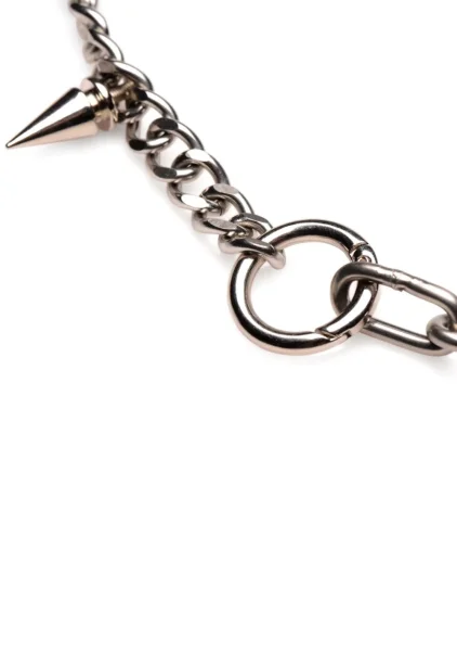 Master Series Punk Spiked Necklace