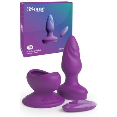 Pipedream Wall Banger Butt Plug With Remote Removable Suction Cup