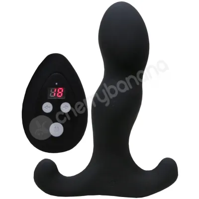 Aneros Vice 2 Black 4 4 Vibrating Prostate Anal Vibrator Plug With Remote