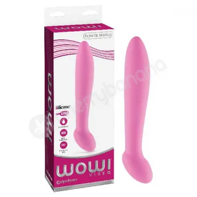 Wow Power Wand Pink Vibrator