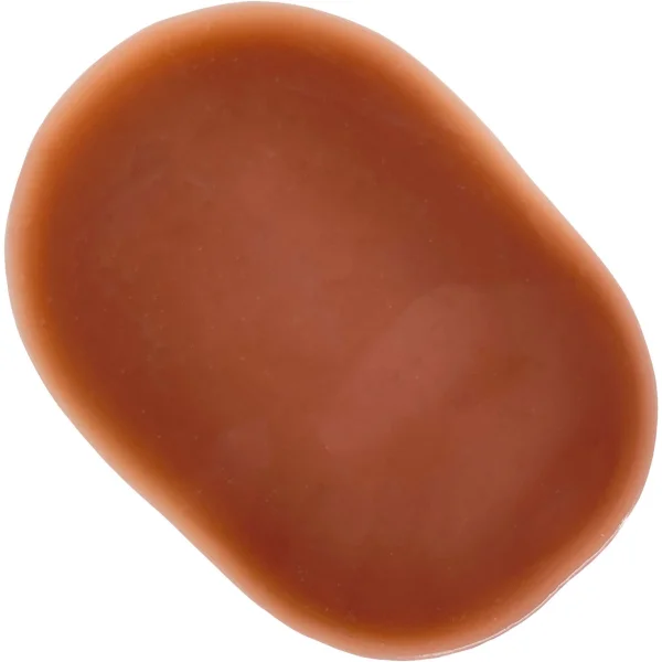 WEE Daddy Dante 6" Platinum Silicone Realistic Dildo With Balls By Dee's Big Daddies - Chocolate