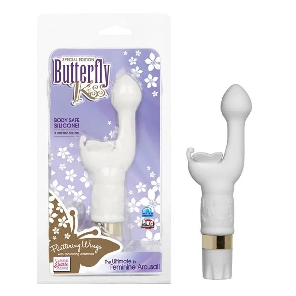 Special Edition Butterfly Kiss White Vibrator