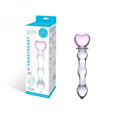 Glas 8 Sweetheart Glass Dildo